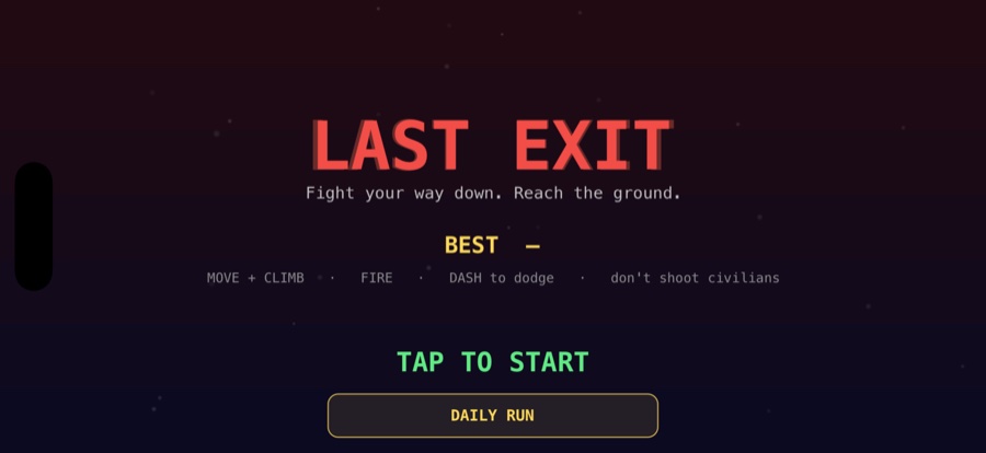 Last Exit app screenshot